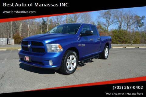 2014 RAM 1500 for sale at Best Auto of Manassas INC in Manassas VA
