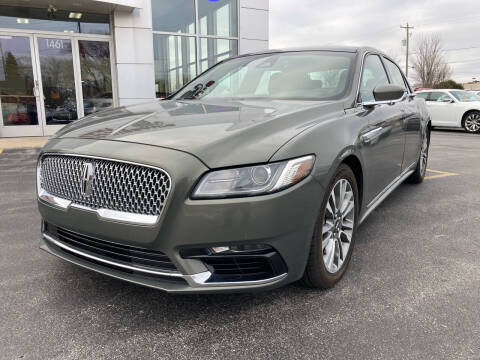 2017 Lincoln Continental for sale at RABIDEAU'S AUTO MART in Green Bay WI