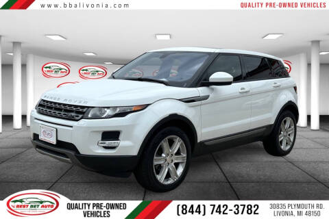 2015 Land Rover Range Rover Evoque for sale at Best Bet Auto in Livonia MI