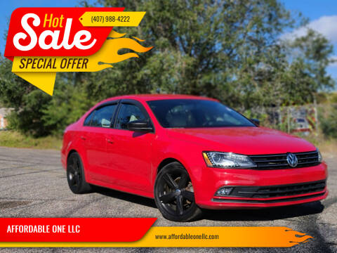 2016 Volkswagen Jetta for sale at AFFORDABLE ONE LLC in Orlando FL