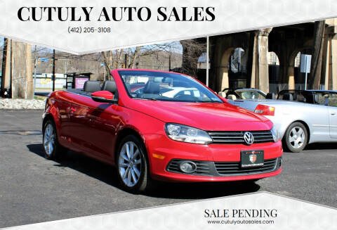 2012 Volkswagen Eos for sale at Cutuly Auto Sales in Pittsburgh PA