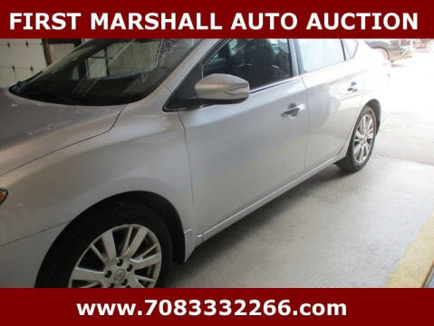 2013 Nissan Sentra for sale at First Marshall Auto Auction in Harvey IL