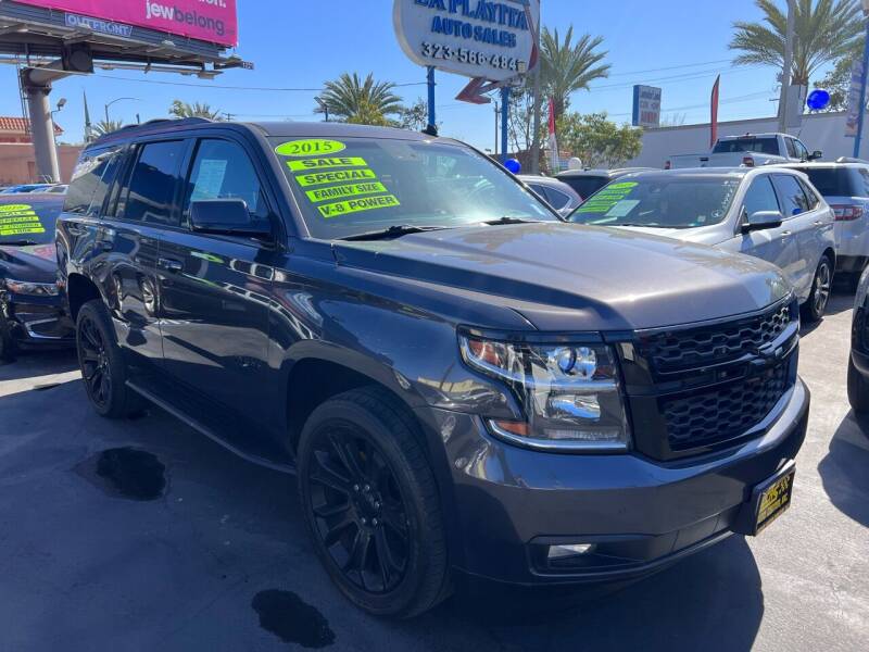 2015 Chevrolet Tahoe for sale at LA PLAYITA AUTO SALES INC in South Gate CA