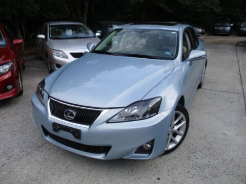 2012 Lexus IS 250 for sale at Elite Auto Wholesale in Midlothian VA