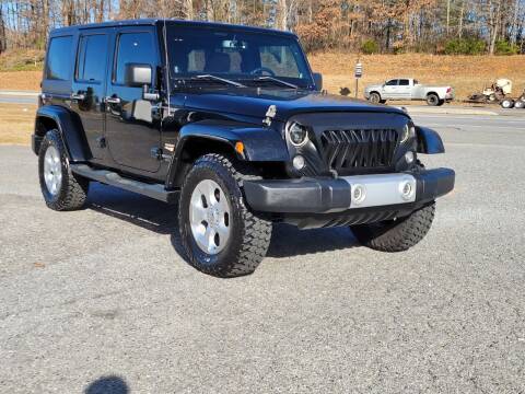 2014 Jeep Wrangler Unlimited for sale at JR's Auto Sales Inc. in Shelby NC