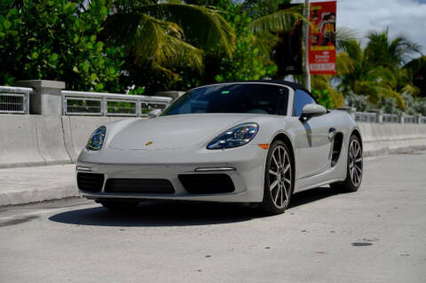 2021 Porsche 718 Boxster for sale at EURO STABLE in Miami FL