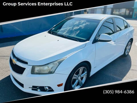 2012 Chevrolet Cruze for sale at Group Services Enterprises LLC in Tampa FL