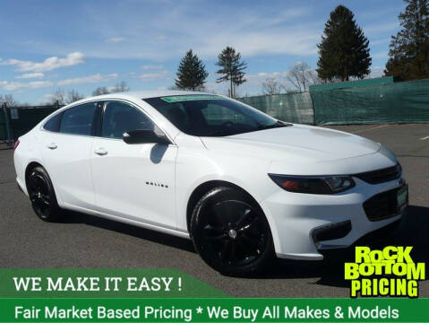 2018 Chevrolet Malibu for sale at Shamrock Motors in East Windsor CT