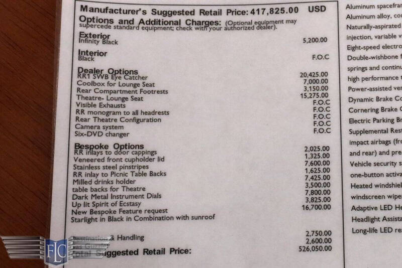 2016 Rolls-Royce Phantom