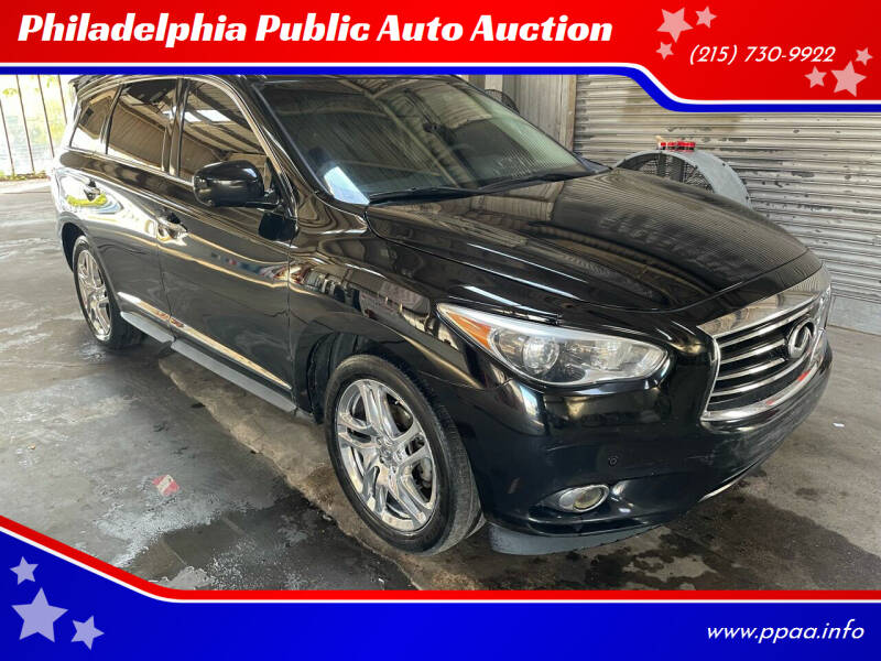 2013 Infiniti JX35 for sale at Philadelphia Public Auto Auction in Philadelphia PA