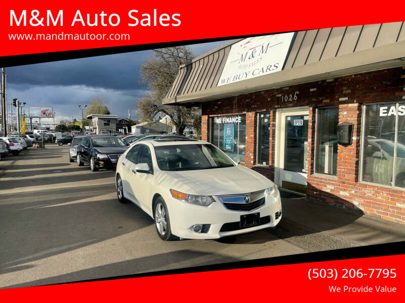 2011 Acura TSX for sale at M&M Auto Sales in Portland OR