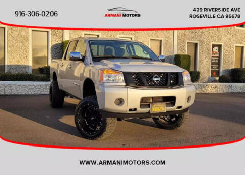 2015 Nissan Titan for sale at Armani Motors in Roseville CA