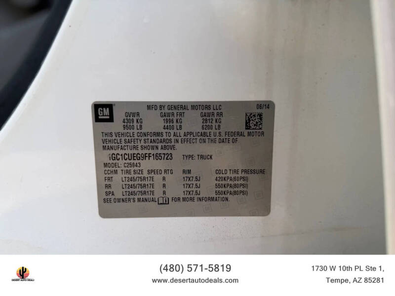 2015 Chevrolet Silverado 2500HD