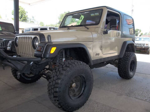 2001 Jeep Wrangler for sale at Broken Arrow Motor Co in Broken Arrow OK