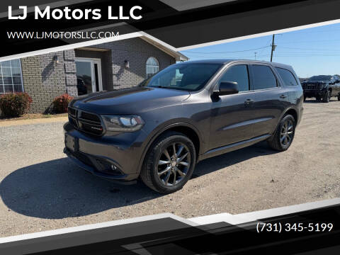 2015 Dodge Durango for sale at LJ Motors LLC in Three Way TN