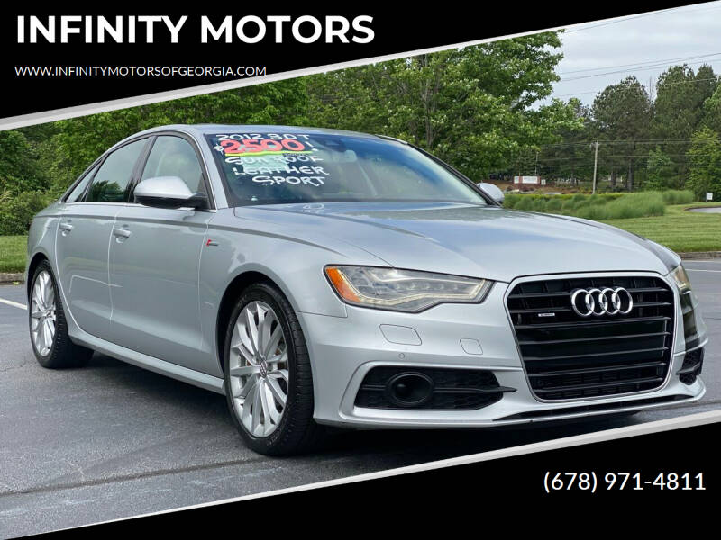 2012 Audi A6 for sale at INFINITY MOTORS in Gainesville GA
