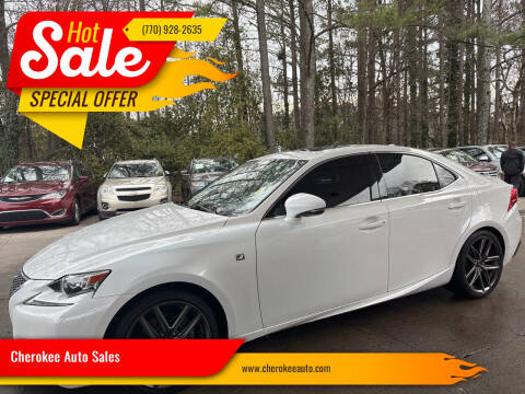 2015 Lexus IS 250 for sale at Cherokee Auto Sales in Acworth GA