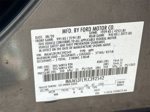 2020 Ford EcoSport S