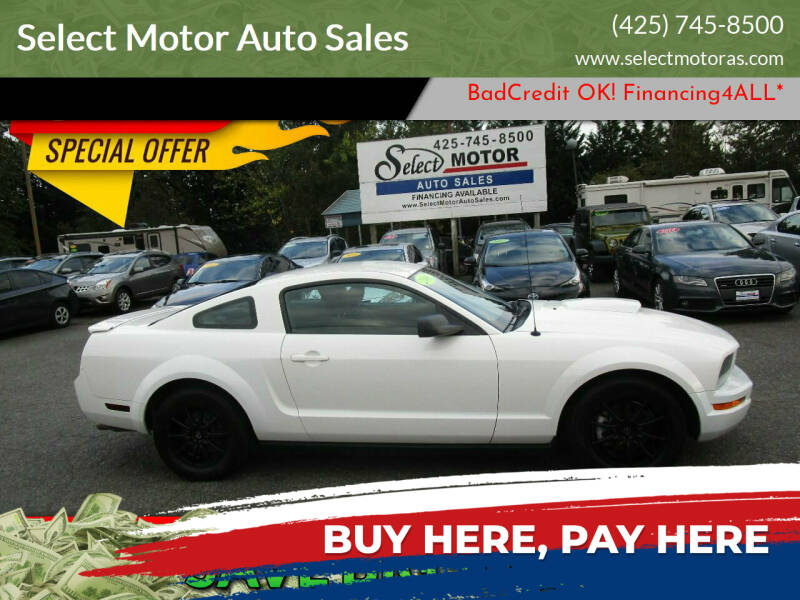 2006 Ford Mustang for sale at Select Motor Auto Sales in Lynnwood WA