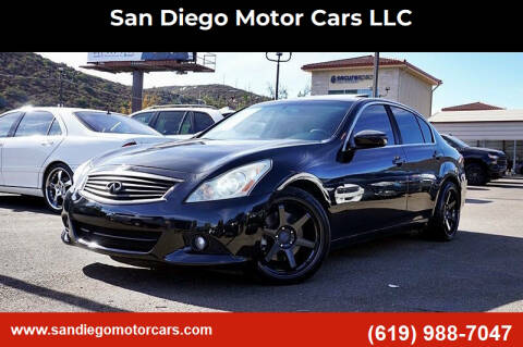 2011 Infiniti G37 Sedan for sale at San Diego Motor Cars LLC in Spring Valley CA