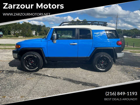 2008 Toyota FJ Cruiser for sale at Zarzour Motors in Chesterland OH