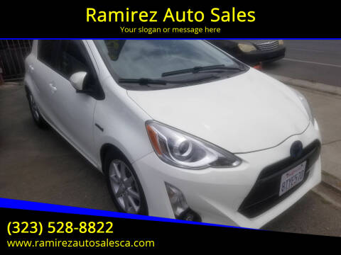 2015 Toyota Prius c for sale at Ournextcar/Ramirez Auto Sales in Downey CA