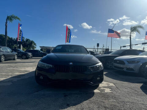 2018 BMW 4 Series for sale at America Auto Wholesale Inc in Miami FL