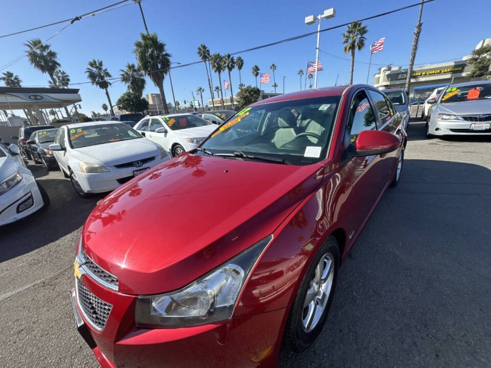 2012 Chevrolet Cruze for sale at North County Auto in Oceanside, CA