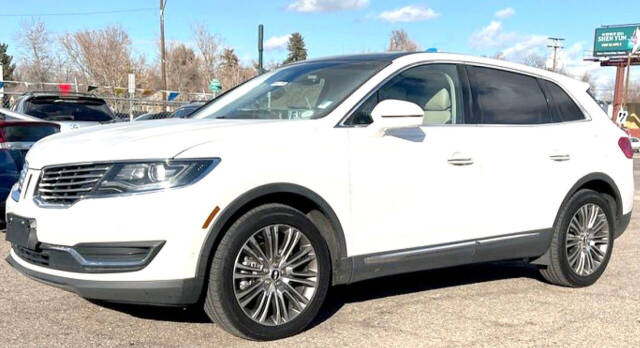 2017 Lincoln MKX for sale at MARATHON AUTO in Denver, CO