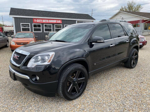 2010 GMC Acadia for sale at Y-City Auto Group LLC in Zanesville OH