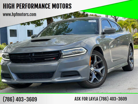 2019 Dodge Charger for sale at HIGH PERFORMANCE MOTORS in Hollywood FL