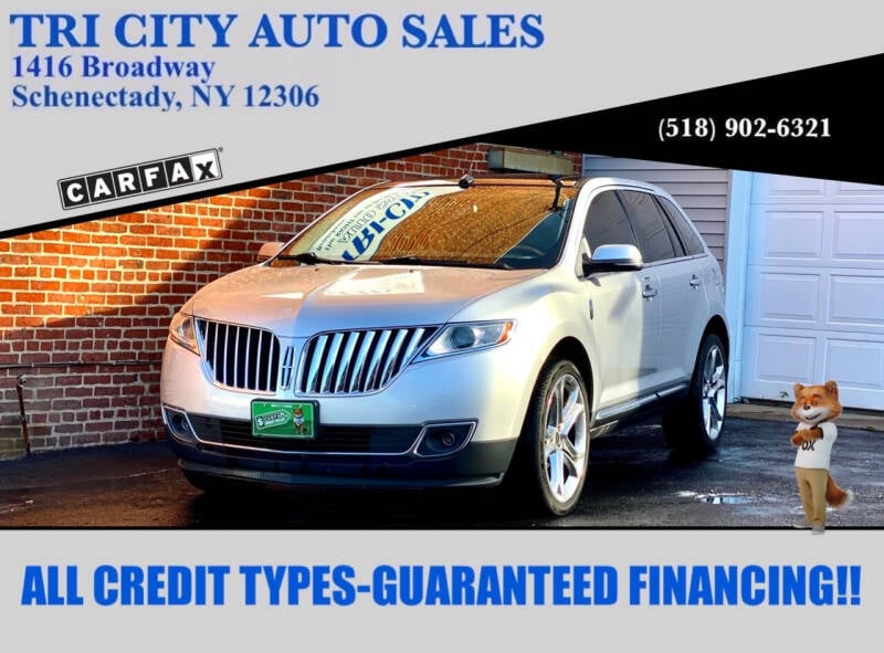 2013 Lincoln MKX for sale at Tri City Auto Sales in Schenectady NY