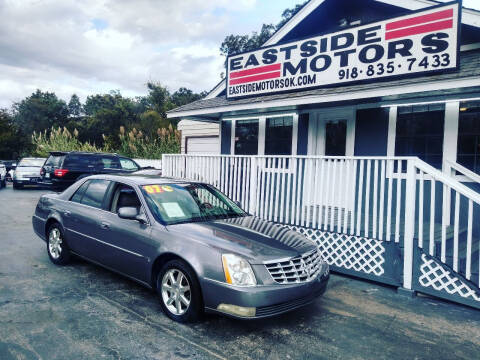2007 Cadillac DTS for sale at EASTSIDE MOTORS in Tulsa OK