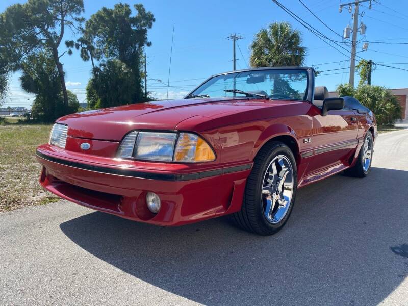 1988 Ford Mustang for sale at American Classics Autotrader LLC in Pompano Beach FL