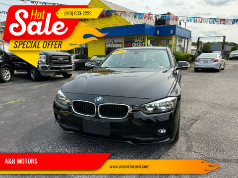 2016 BMW 3 Series for sale at A&R MOTORS in Baltimore MD