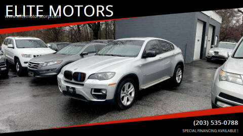 2014 BMW X6 for sale at ELITE MOTORS in West Haven CT