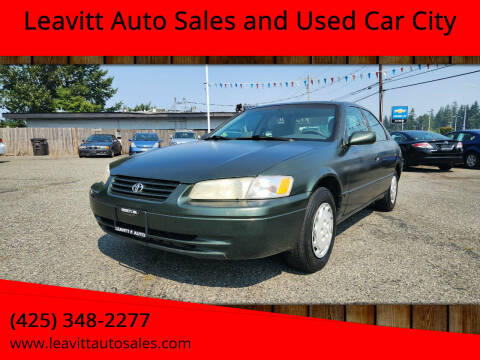 1998 Toyota Camry for sale at Leavitt Auto Sales and Used Car City in Everett WA