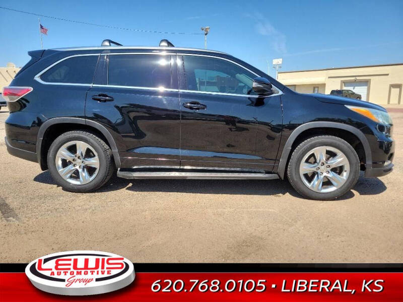 Used 2015 Toyota Highlander Limited with VIN 5TDYKRFH7FS074505 for sale in Liberal, KS