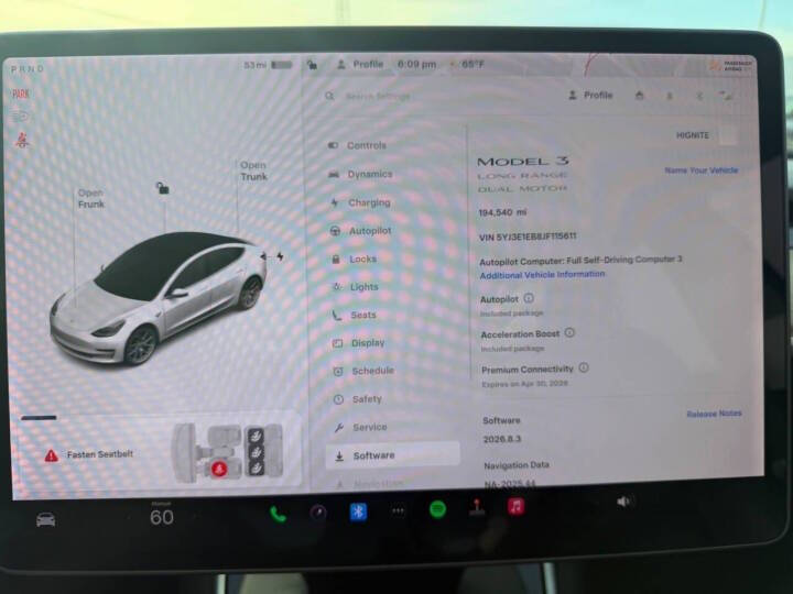 2018 Tesla Model 3 Long Range