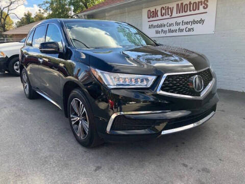 2018 Acura MDX for sale at Oak City Motors in Garner NC