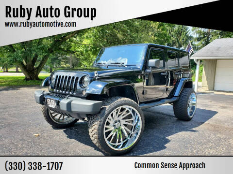2012 Jeep Wrangler Unlimited for sale at Ruby Auto Group in Hudson OH