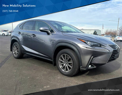 2019 Lexus NX 300 for sale at New Mobility Solutions in Jackson MI