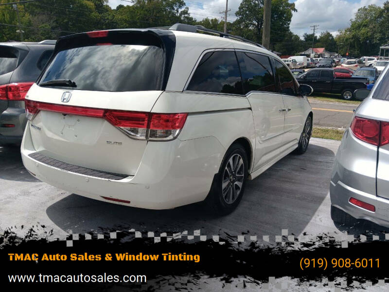 2014 Honda Odyssey for sale at TMAC Auto Sales & Window Tinting in Durham NC