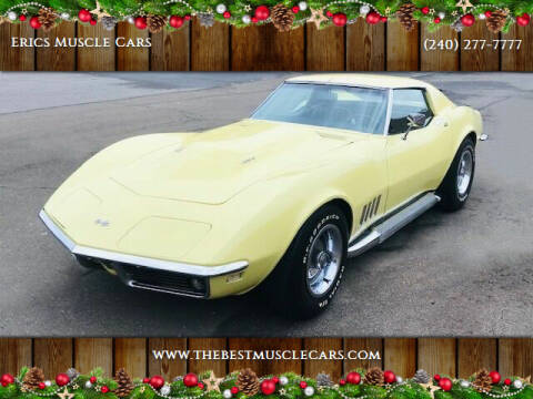 1968 Chevrolet Corvette for sale at Erics Muscle Cars in Clarksburg MD