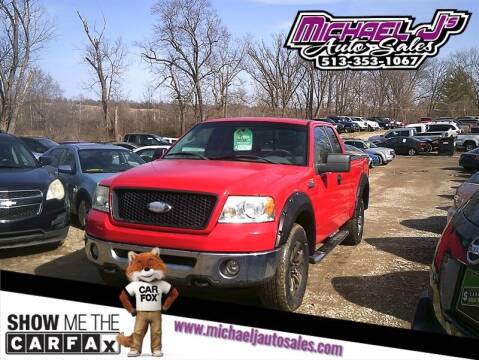 2006 Ford F-150 for sale at MICHAEL J'S AUTO SALES in Cleves OH