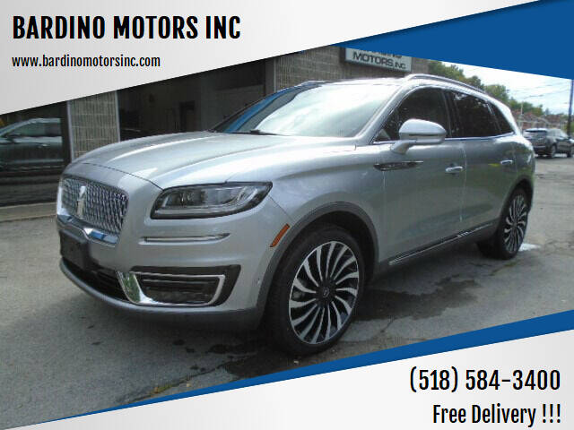 2020 Lincoln Nautilus for sale at BARDINO MOTORS INC in Saratoga Springs NY