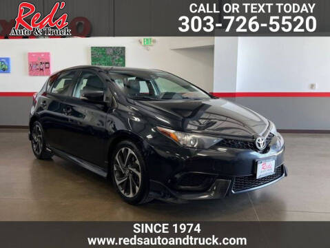 2017 Toyota Corolla iM for sale at Red's Auto and Truck in Longmont CO