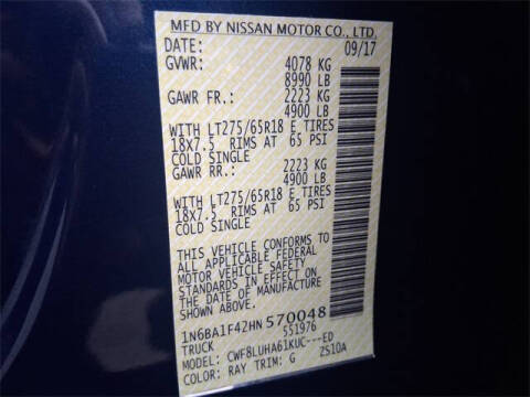 2017 Nissan Titan XD PRO-4X