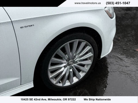 2017 Audi A3 Sportback e-tron 1.4T Premium Plus