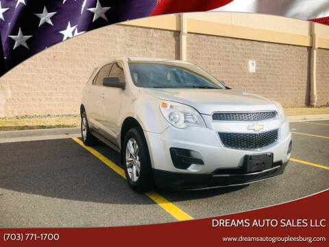 2013 Chevrolet Equinox for sale at Dreams Auto Sales LLC in Leesburg VA